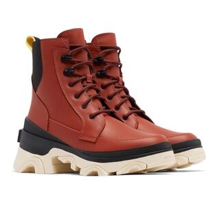 Sorel Brex™ Lace-Up Waterproof Bootie size 7 NWT